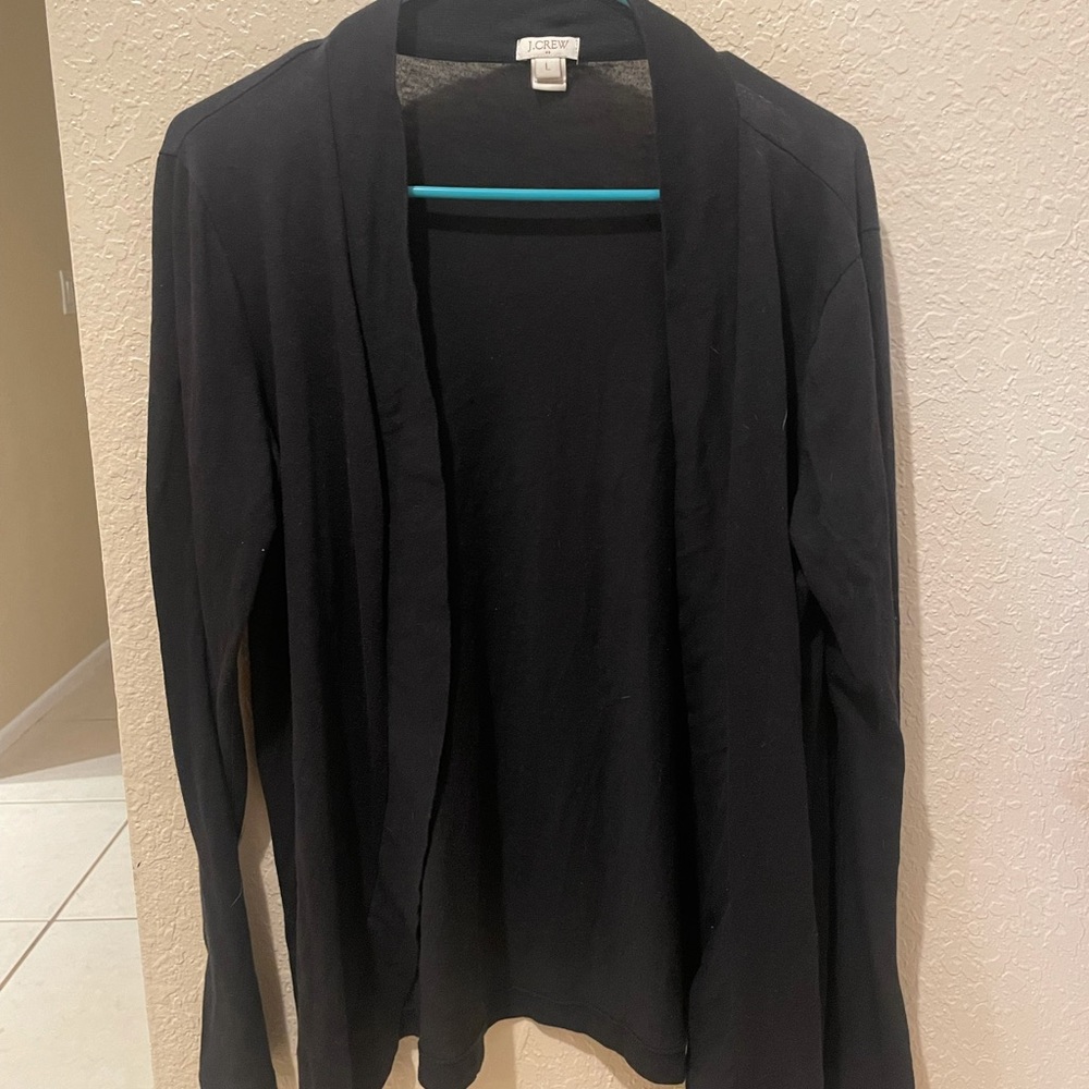 JCrew Black Cardigan